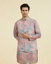 Dusty Pink Kurta Jacket Set